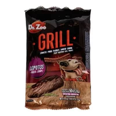 Dr.Zoo Grill Lomitos 50G - Snack Perros