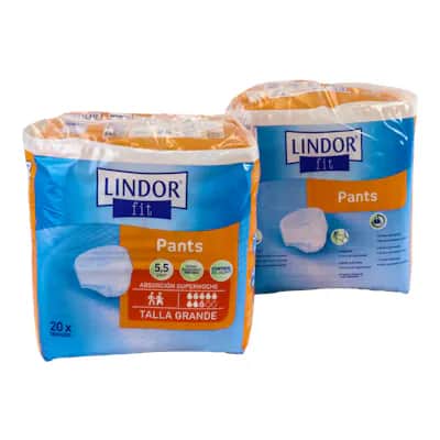 Pañal Inco Lindor Fit Pants Super Noche - Incontinencia