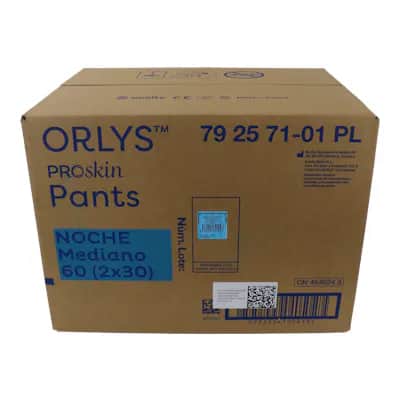 Pañal Orlys Pants Abs Noche T Med 60U 30Ux2Bols