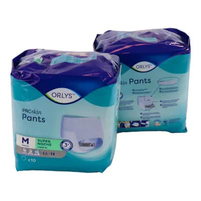 Pañal Orlys Pants Abs Super Noche T Med 40U 10Ux4Bols