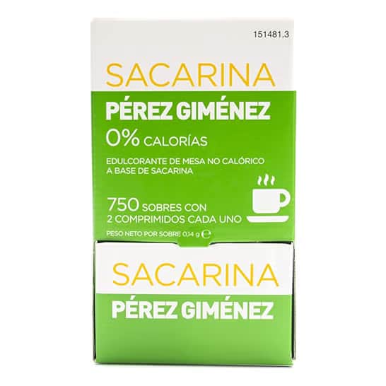 Pérez Giménez Sacarina - Edulcorante sin azúcar