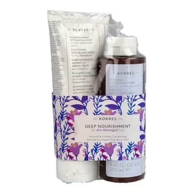 Almendra & Lino Kit | Champú y Acondicionador Nutritivo