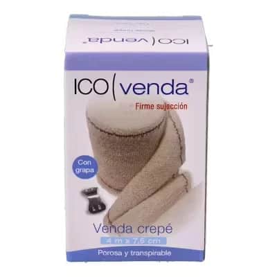 Venda Ico Elastica Crep 4x7 | Compresión y estabilización