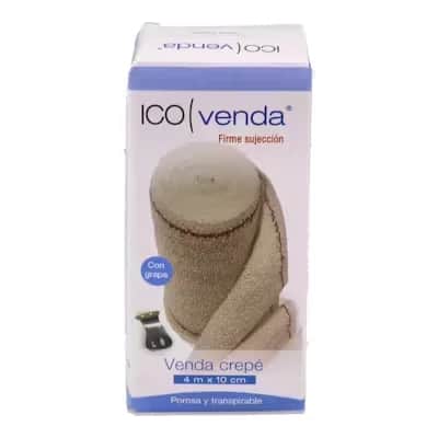 Venda Ico Elastica Crep 4x10 | Compresión profesional