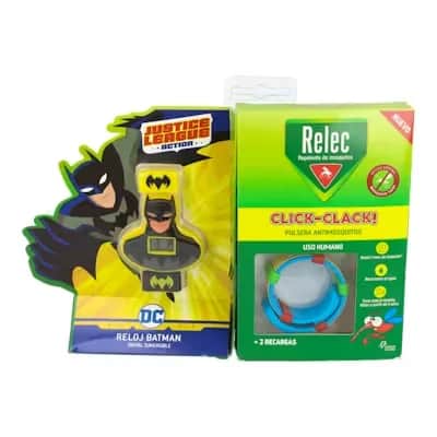 Pulsera Relec Mosquitos Batman - Repelente Infantil