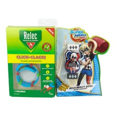 Relec Pulsera Mosq Harley Quinn | Repelente Niños