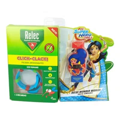 Relec Pulsera Mosq Wonder Woman | Protección Niños