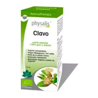 Physalis Esencia Clavo Bio 10ml | Aceite Esencial Puro