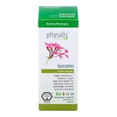 Physalis Esencia Geranio Bio 10ml - Aceite Relajante