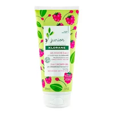 Gel Frambuesa Junior Klorane 200ml - Limpieza suave
