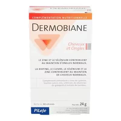 Pileje Dermobiane Cabello Uñas 40 Caps