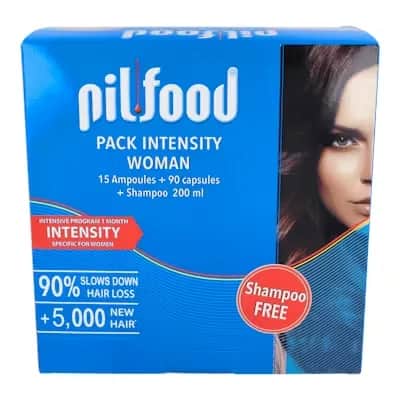 Pilfood Pack Intensity Mujer | Anticaída 90 Caps