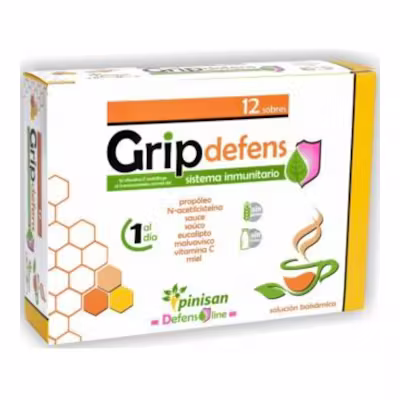 Pinisan Grip Defens 12 Sobres | Sistema Inmunológico