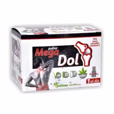 Pinisan Poliar Megadol 6 Viales | Colesterol y Glucosa
