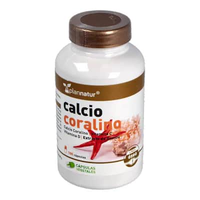Plannatur Calcio Coralino 100 Cápsulas | Huesos