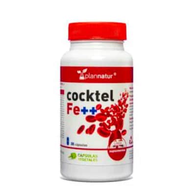 Plannatur Cocktel Fe+ | Suplemento Hierro y Vitaminas