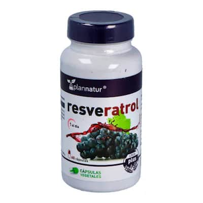 Plannatur Resveratrol 60 Cápsulas - Antioxidante