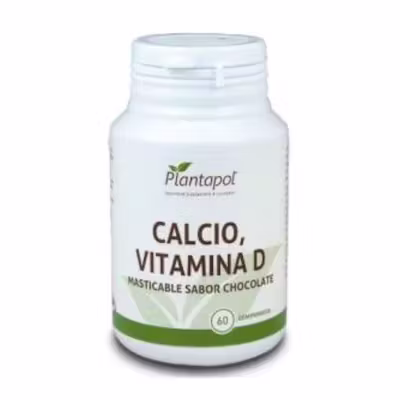 Calcio + Vitamina D Masticable Chocolate - Huesos