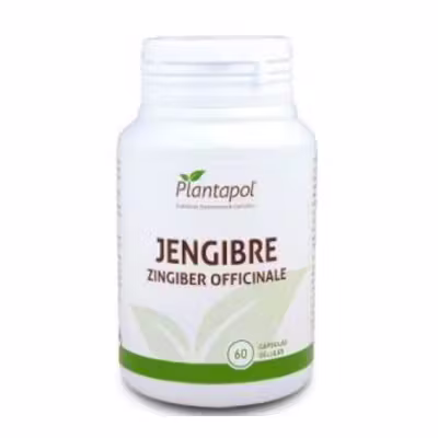 Plantapol Jengibre 600mg | 60 Cápsulas Vegetales
