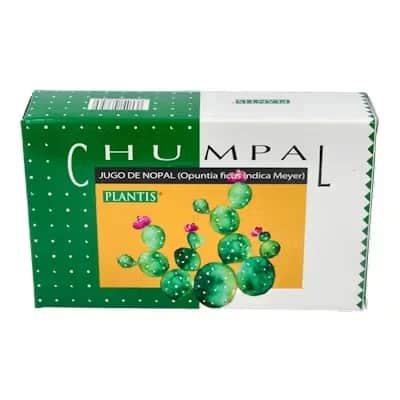 Plantis Chumpal Nopal 20 Viales - Hígado y Control Peso