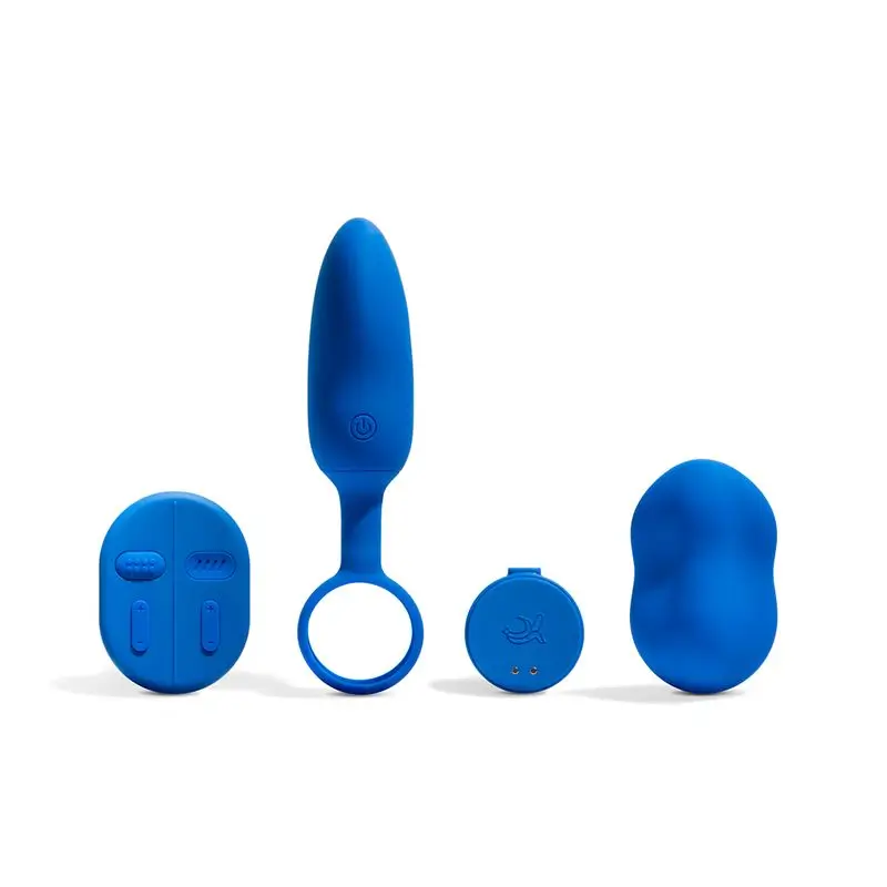 Platanomelón Mobi Vibrador Parejas Azul