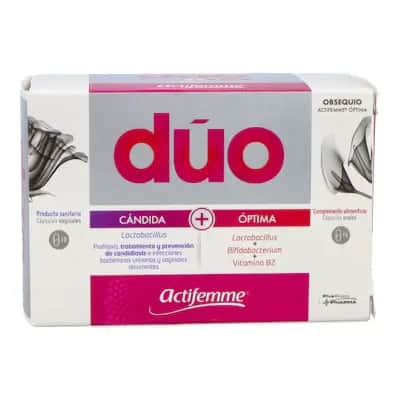 Actifemme Duo Candida - Tratamiento Vaginal y Oral