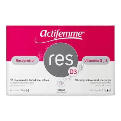 Actifemme Resd3 | Vitamina D3 30 Comp