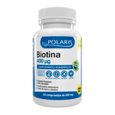 Polaris Biotina 400mcg | Cabello y Uñas Fuertes