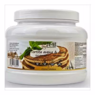 Pr-Ou Tortita Clara+Avena Crema 500G - Sabor Delicioso