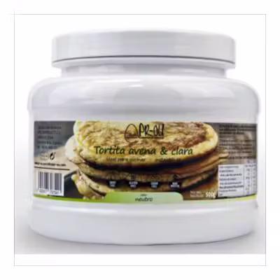 Pr-Ou Tortita Clara+Avena 500G - Desayuno Nutritivo