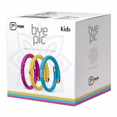 Byepic Pulsera Aromática KIDS - Citronela 150 días