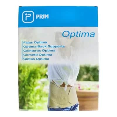 Faja Semirigida Corta Optima Prim T/XL - Soporte Lumbar Grande