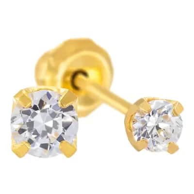 Pendiente Prim Oro 24K 2mm | Joya