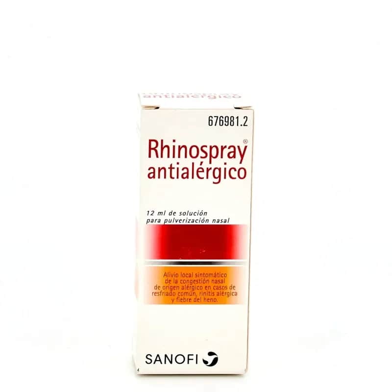 Rhinospray Antialérgico 12ml - Descongestivo Nasal