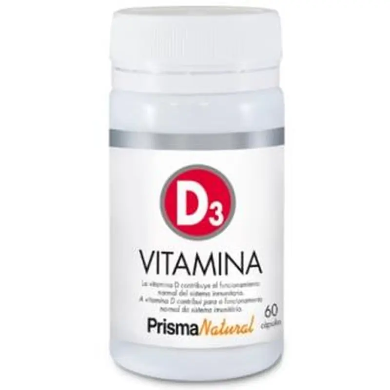 Prisma Natural Vitamina D3 60 Caps