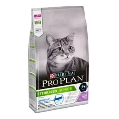 Pro Plan Sterilised 7+ Pavo - Gatos Senior