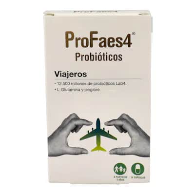 Profaes4 Probióticos Viajeros 14 Cápsulas