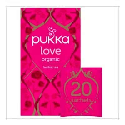 Pukka Love Rosa Manzanilla 20 Bolsitas Bio