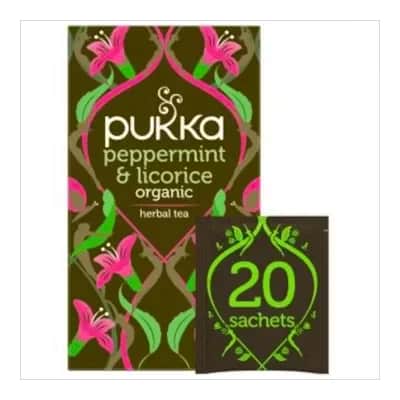Pukka Regaliz-Menta Infusion 20ud Bio - Digestión