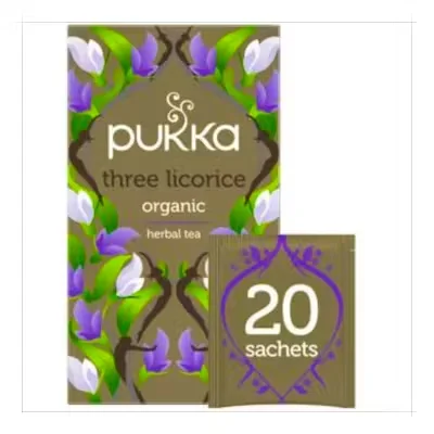 Pukka Tres Regaliz Bio - Infusión Digestiva