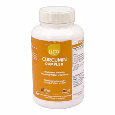 Puro Omega Curcumin Complex 60 perlas - Salud cardiovascular