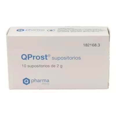 Qprost 10 Supositorios - Próstata