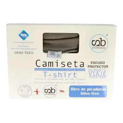 Camiseta Stingbye Antimosquito Kaki T/S - Repelente