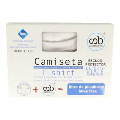 Stingbye Camiseta Blanco T8 - Repelente Insectos