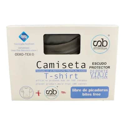 Stingbye Camiseta Repelente Kaki T8 | Mosquitos