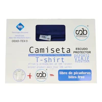 Stingbye Camiseta Marino M - Repelente Insectos