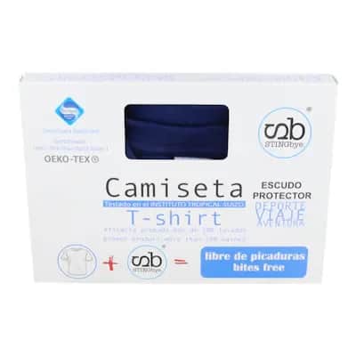 Stingbye Camiseta Marina T10 - Protección Insectos 100 Lavados