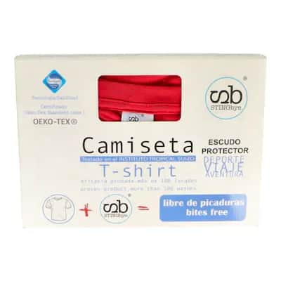 Camiseta Stingbye Antimosquitos L Rojo | Repelente