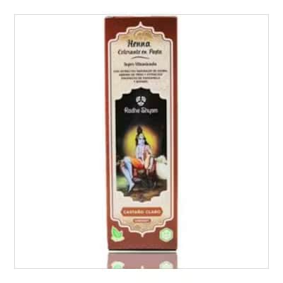 Radhe Shyam Henna Castaño Claro - Tinte Natural