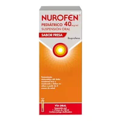 Nurofen Pediátrico 40mg - Fiebre y Dolor en Niños